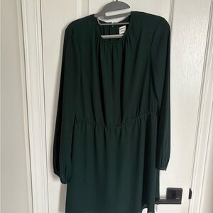 Sunday Best Green Long Sleeve Sundress